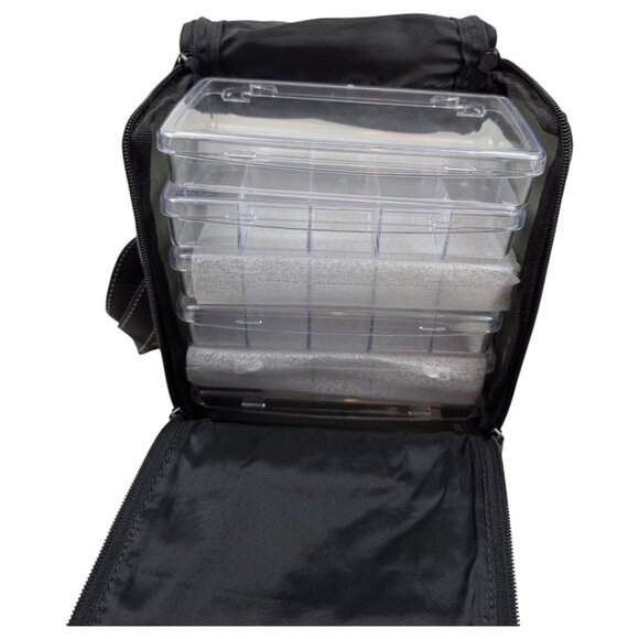 Artbin Quick Tote Shoulder Strap Totes 6 Plastic Containers Traveling Case - NEW - Picture 10 of 15